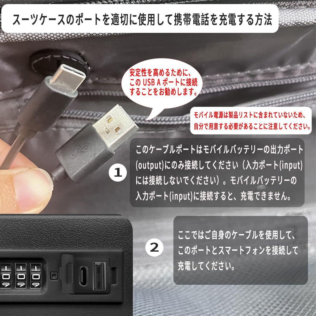 【新品】スーツケース、フロントオープン、ストッパー付き(ライトブルー、Sサイズ）
