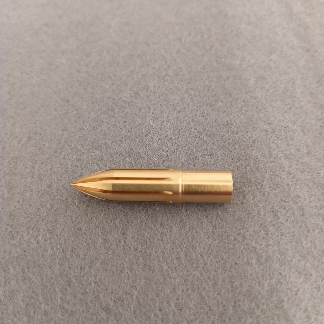 Kakimori　メタルニブ　真鍮、ミニホルダー　クラウド（国産楓）