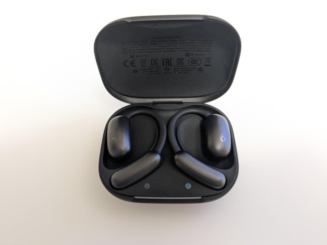 Soundcore AeroFit 2 ブラック ワイヤレスイヤホン 中古