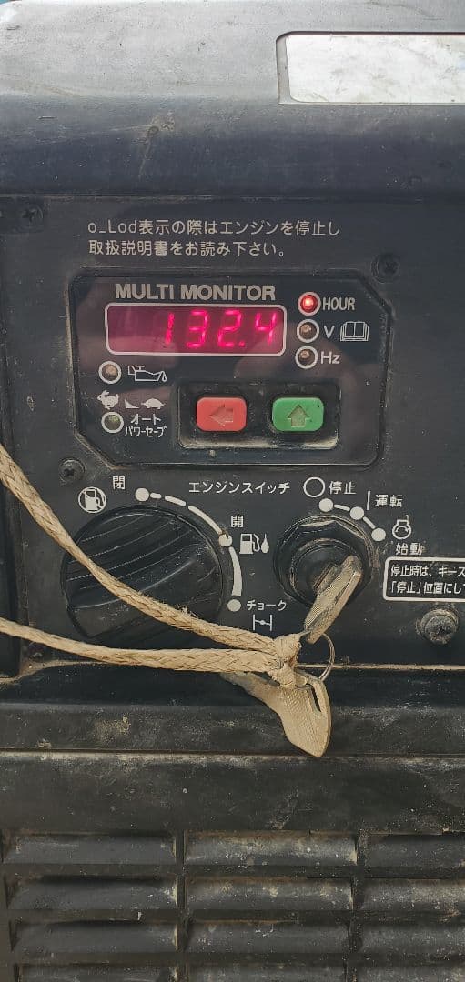 SUBARU SG/i28SE ポータブル発電機　132時間