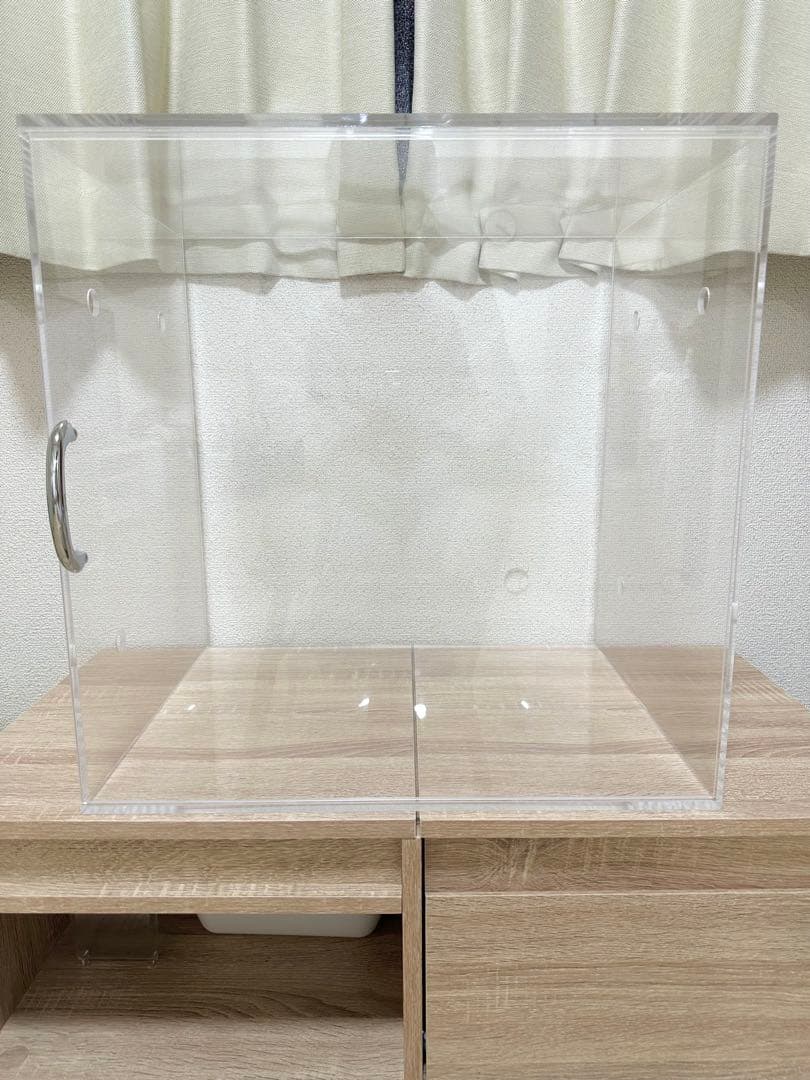 【セール】鳥かご アクリルケース　スライド式 W500×H500×D380