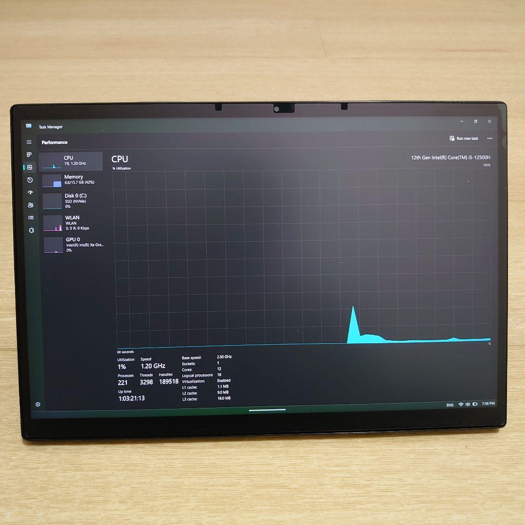 Windowsタブレット本体 Asus Rog Flow Z13