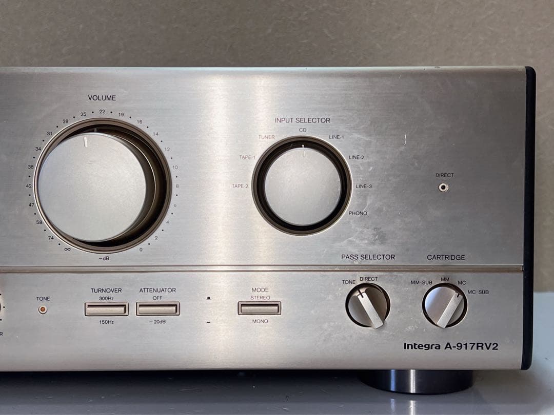 Onkyo Integra A-917RV2インテグレーテッド ステレオ アンプ