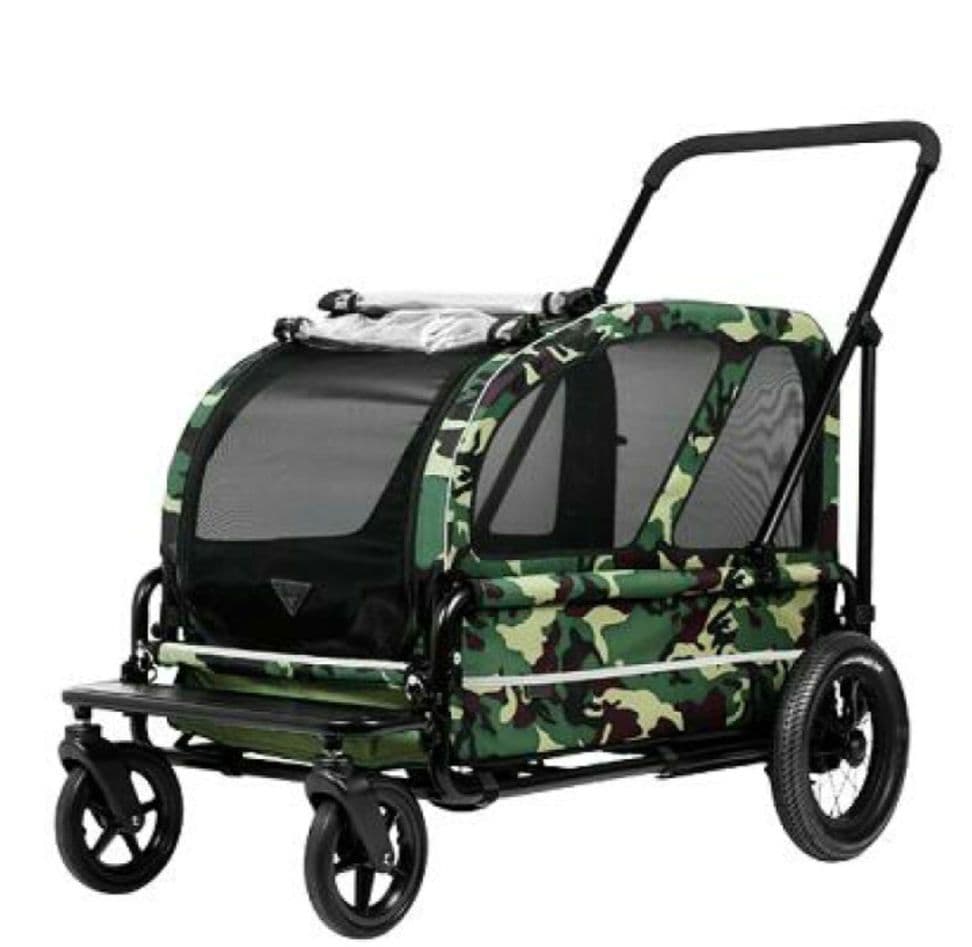 AIRBUGGY エアバギー キャリッジ+ルーフセット 大型犬 カモフラ柄