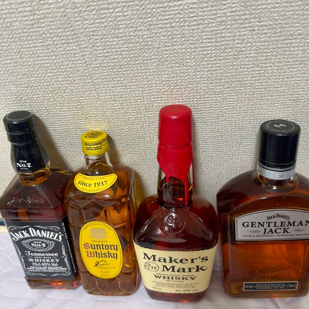 即購入ok ウイスキー4本セット