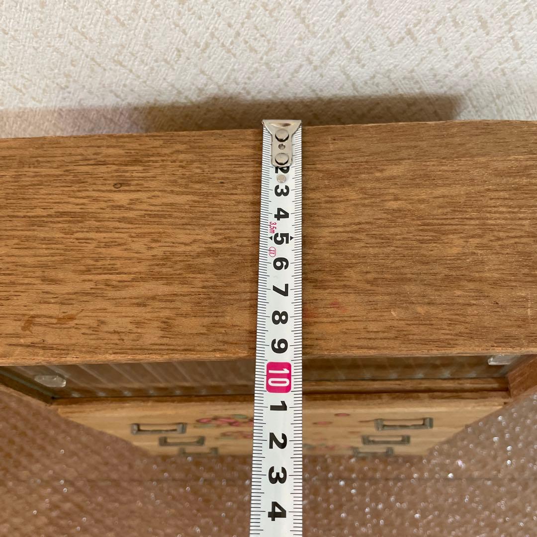 昭和レトロ ミニチュアタンス　ミズヤ　レトロ箪笥　レトロ水屋　希少レア❣️