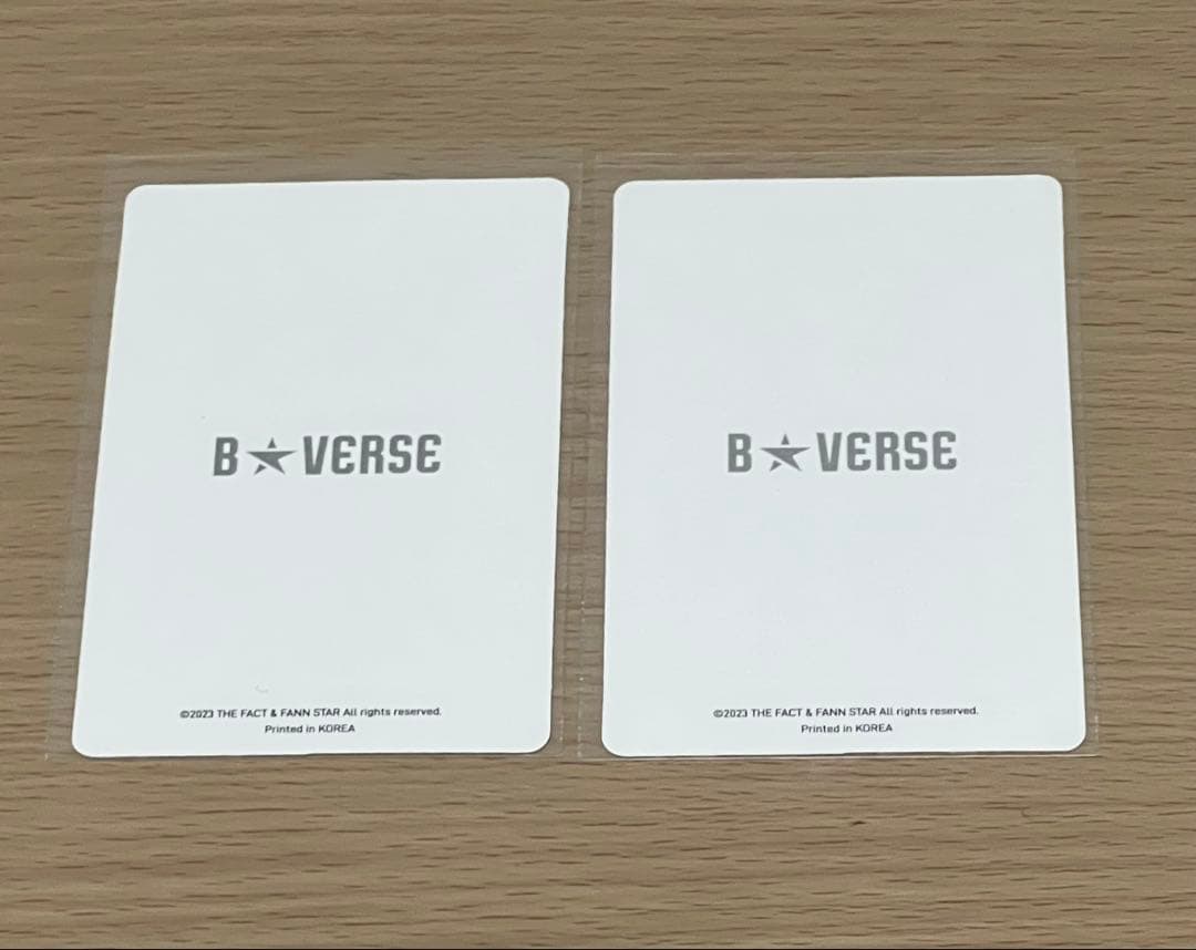 B★VERSE ジョングク 福岡 2点セット