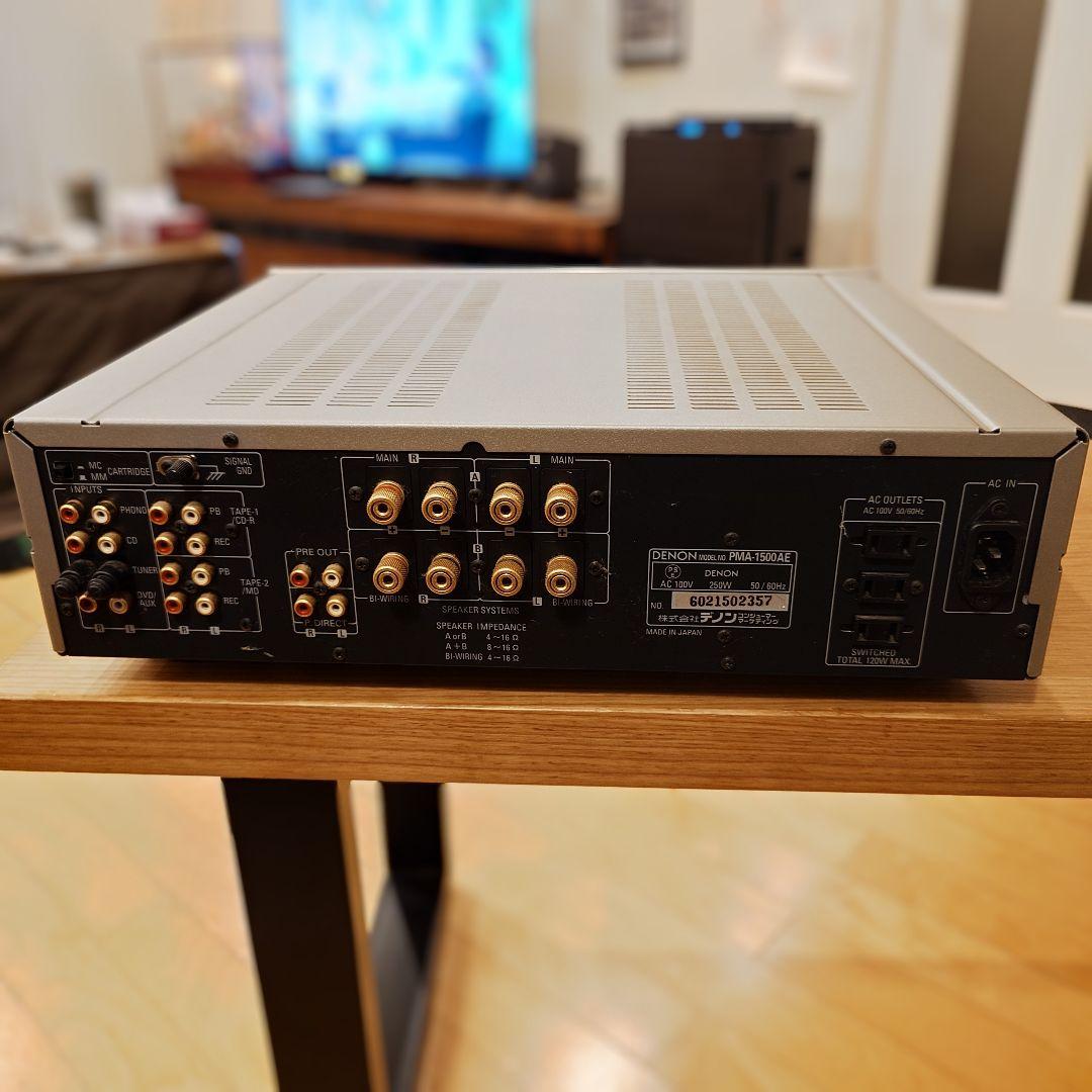 デノン PMA-1500AE チャンネル変更難あり