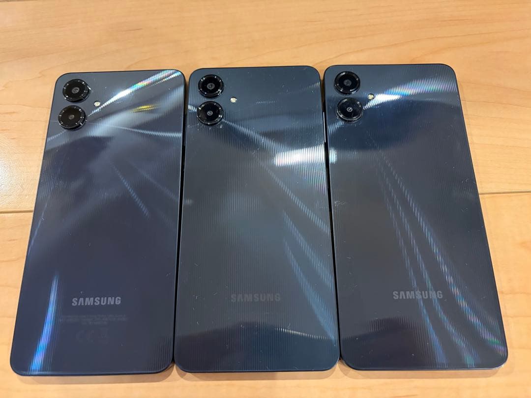 Galaxy A06 黒(A25のグローバル版) 本体3台セット