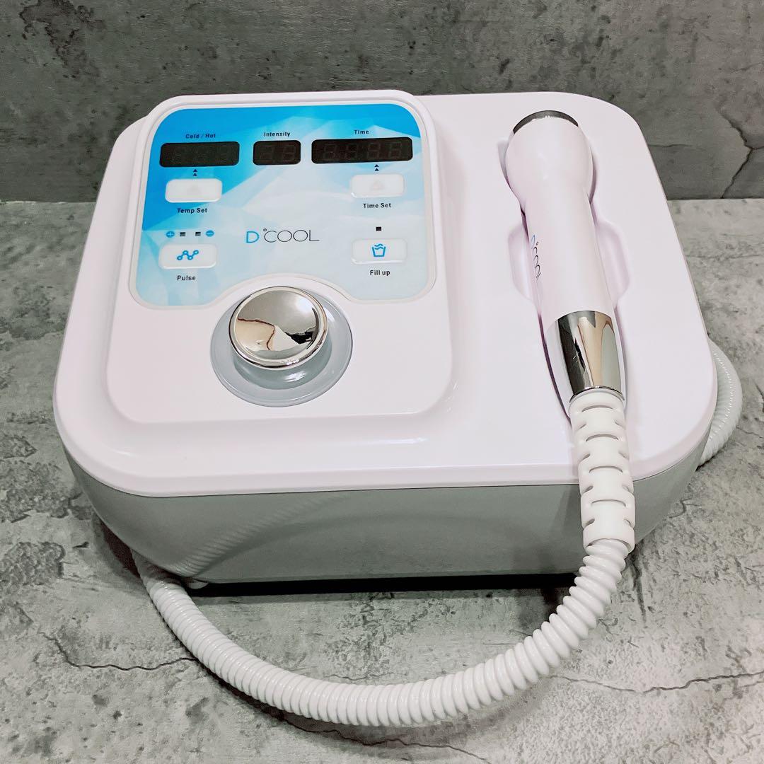 美品 D'COOL 冷却機能付き エレクトロポレーション エステ 美顔器