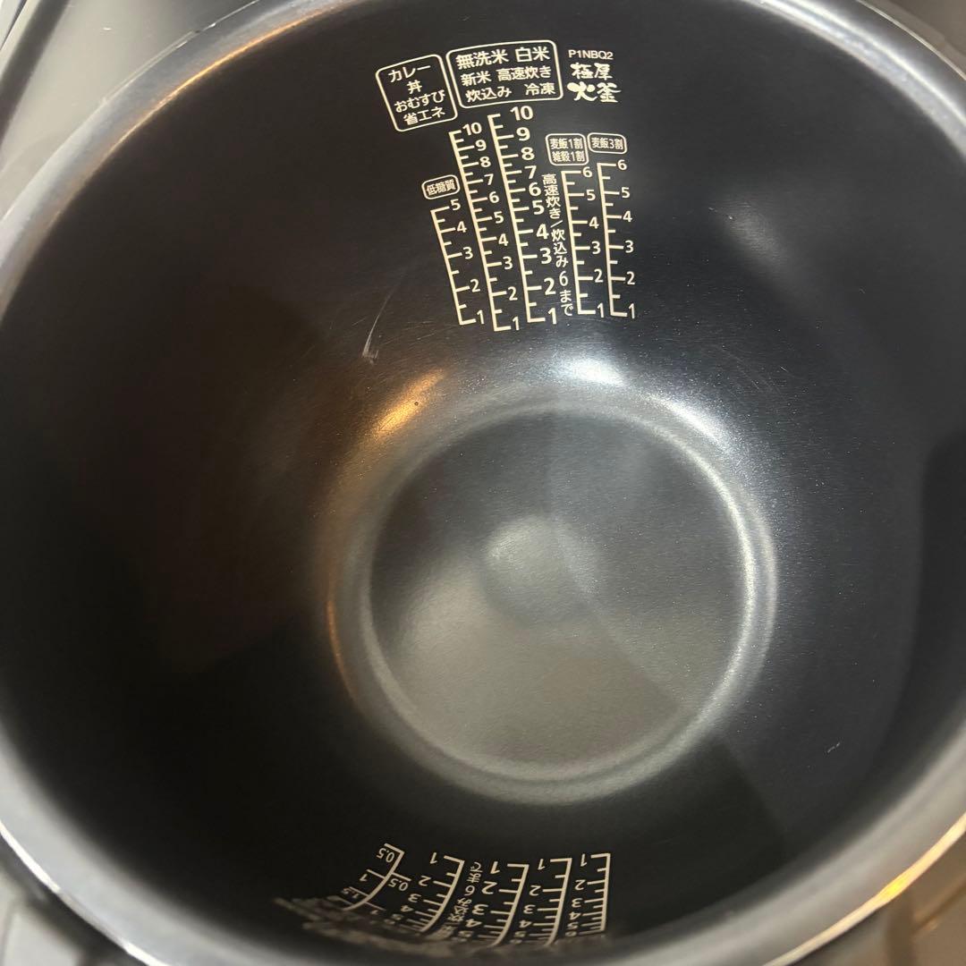 アイリスオーヤマ 圧力IHジャー炊飯器 RC-PD10-B 10合 2024年製
