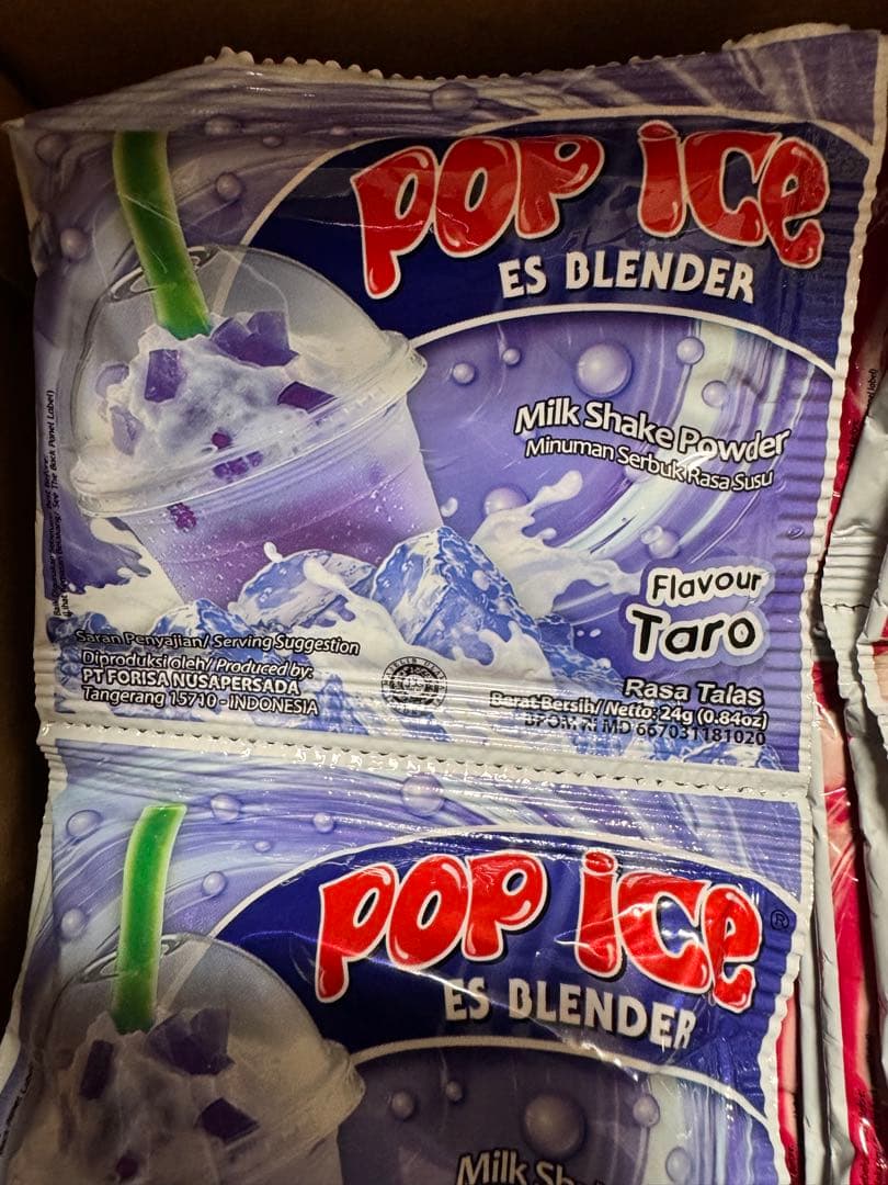 pop ice cream milk shake powder 70 点袋セット