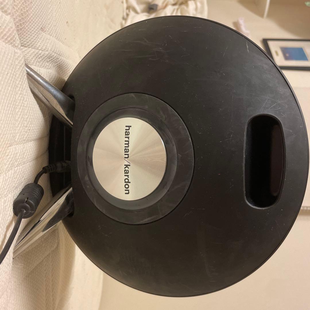 harman/kardon 円形スピーカー　充電器付き