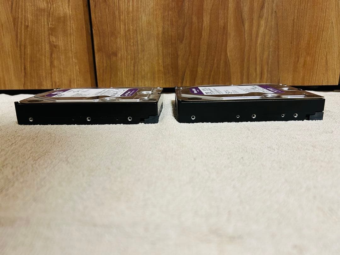 WD Purple 2TB HDD「WD20PURZ」2台セット