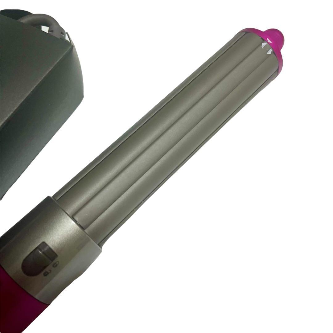 美品 Dyson ダイソン カールヘアアイロン ピンク 専用ケース付き