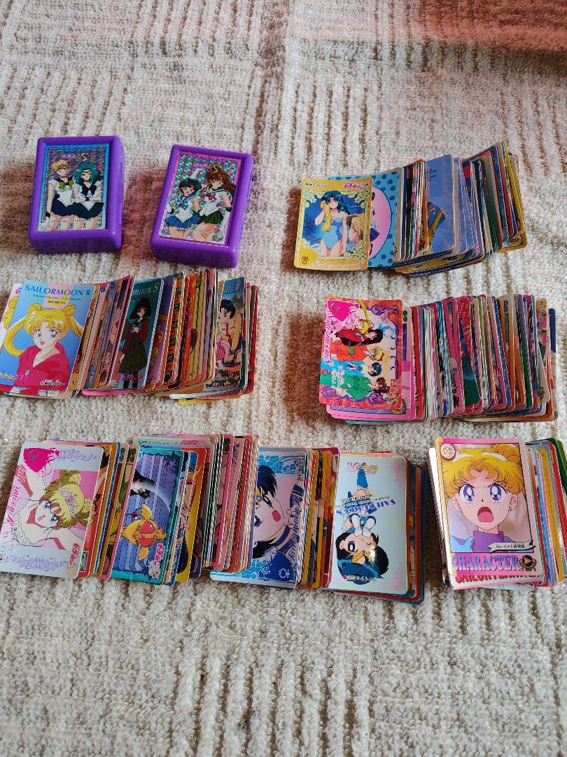 セーラームーン トレーディングカードセット まとめ売り
