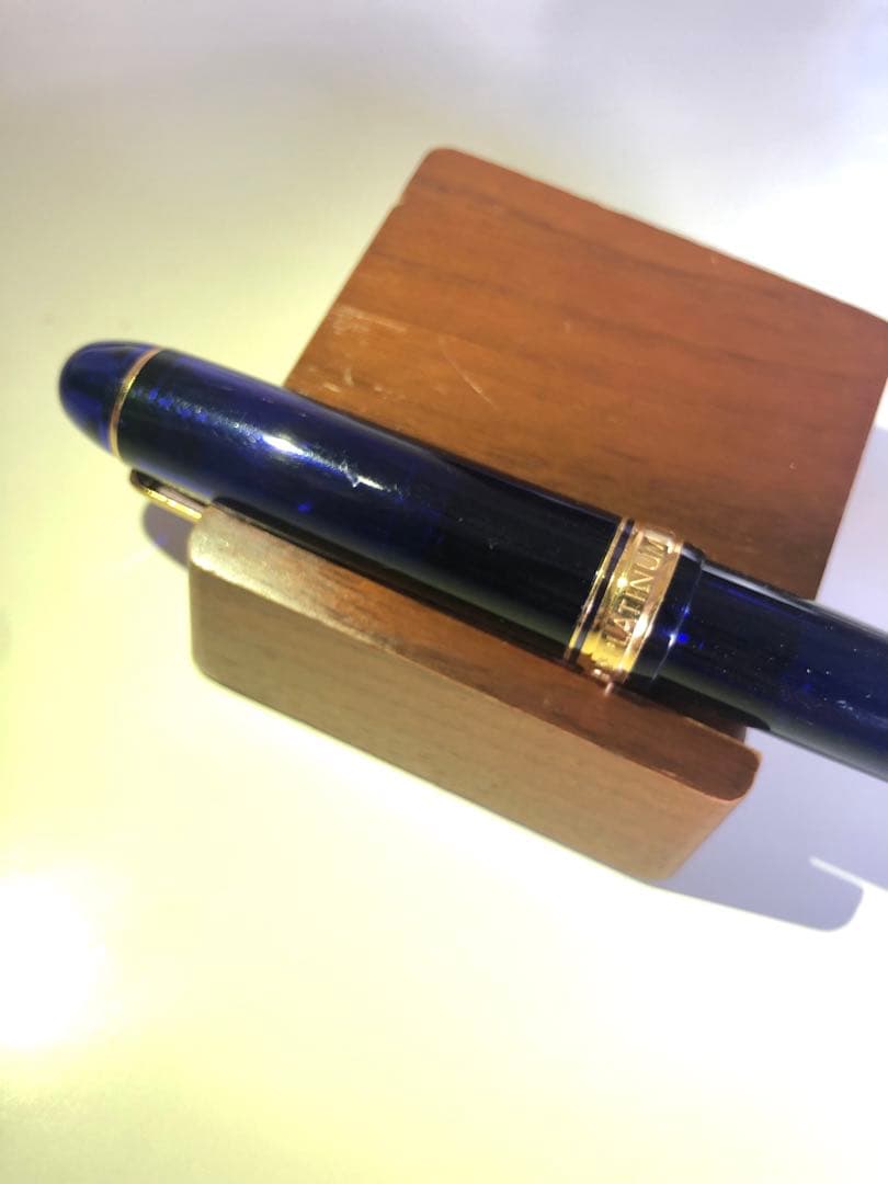 プラチナ万年筆 3776 センチュリー 14K F 細字 コンバーター付き