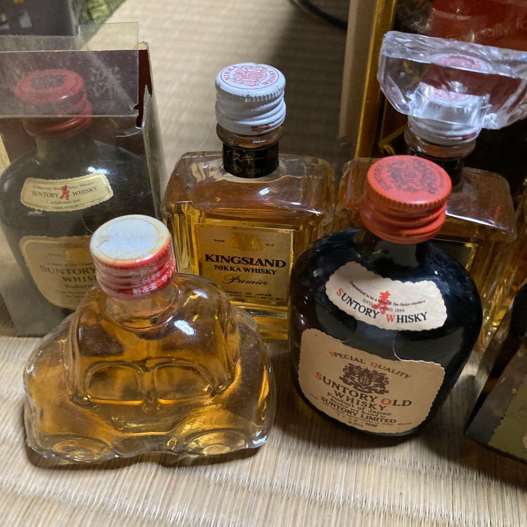 国産ウイスキー　ミニチュアボトル　古酒