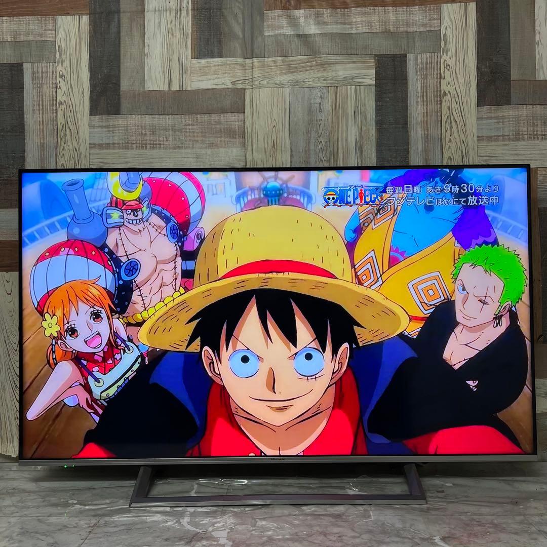 全国送料込❣️ハイセンス50型4KチューナーテレビYouTube.Netflix可