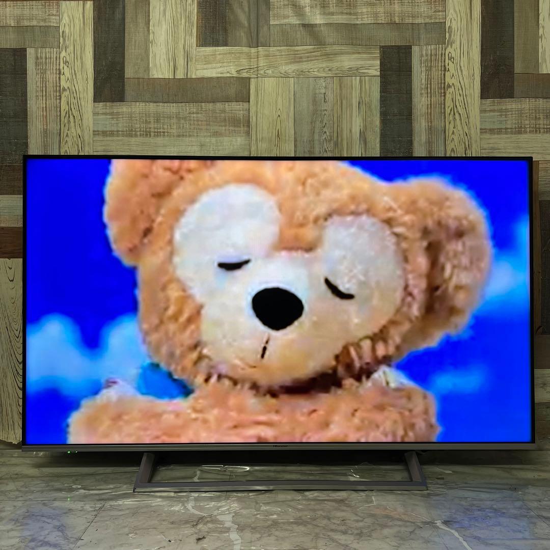 全国送料込❣️ハイセンス50型4KチューナーテレビYouTube.Netflix可