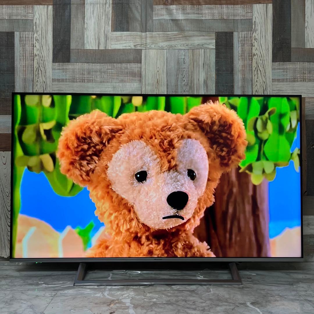 全国送料込❣️ハイセンス50型4KチューナーテレビYouTube.Netflix可