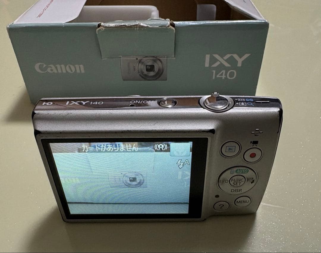 【動作済】Canon IXY 140 Silver Y2K Digicam