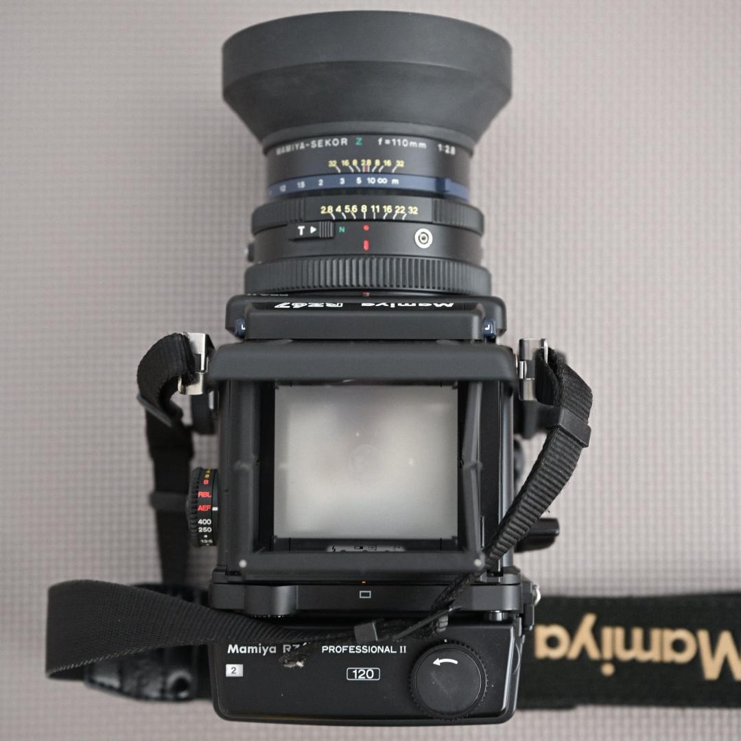 フィルムカメラ Mamiya RZ67 Mamiya-Sekor 110mm f/2.8