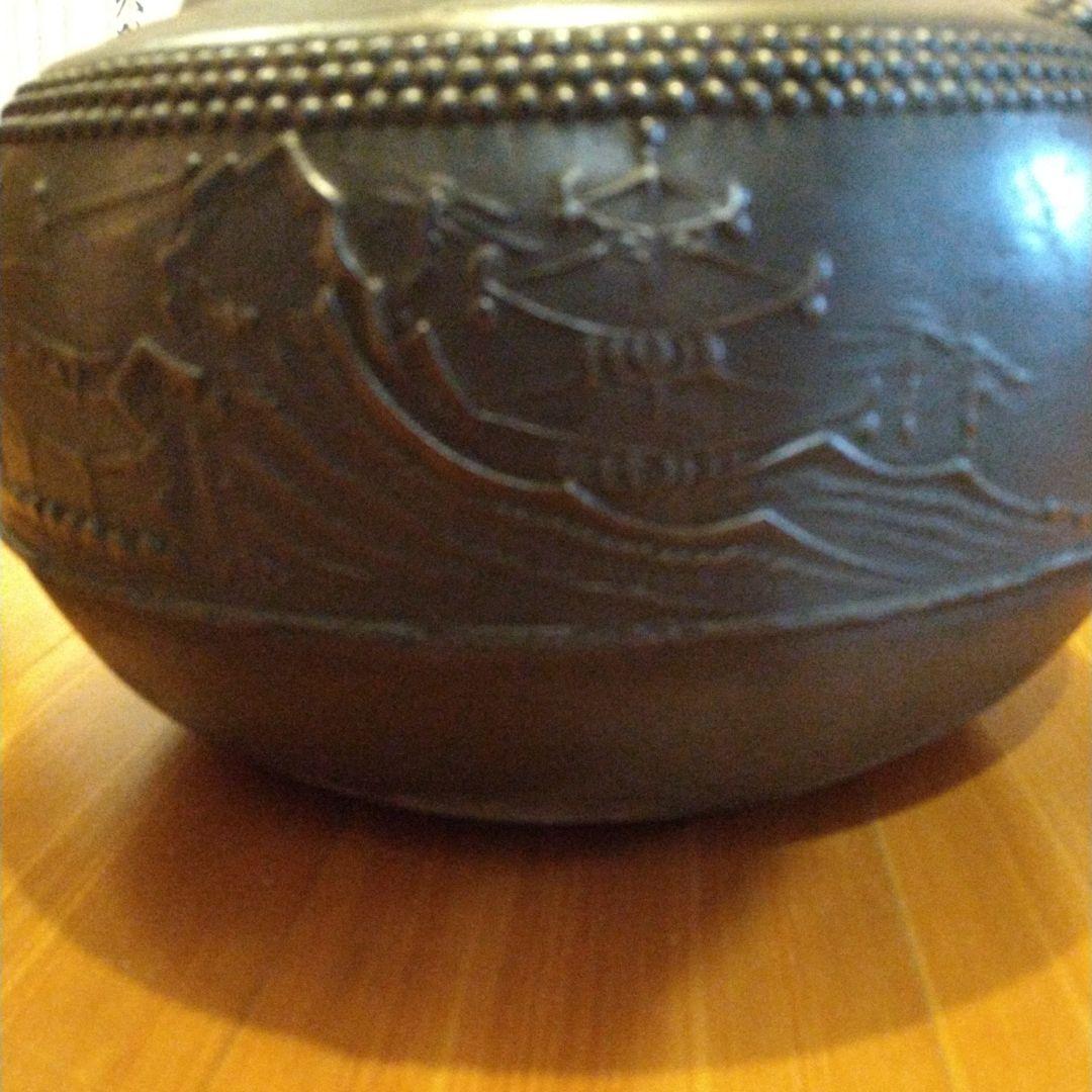 今*r様 【逸品】茶道具　甑口釜　八景地紋　天猫　浄心極