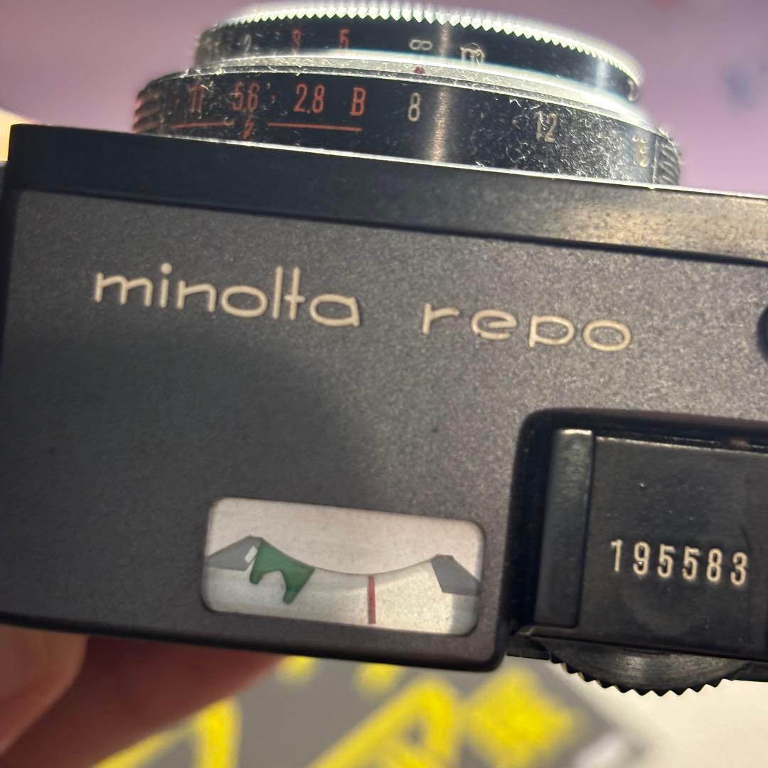 minolta repo フィルムカメラ　ハーフカメラ