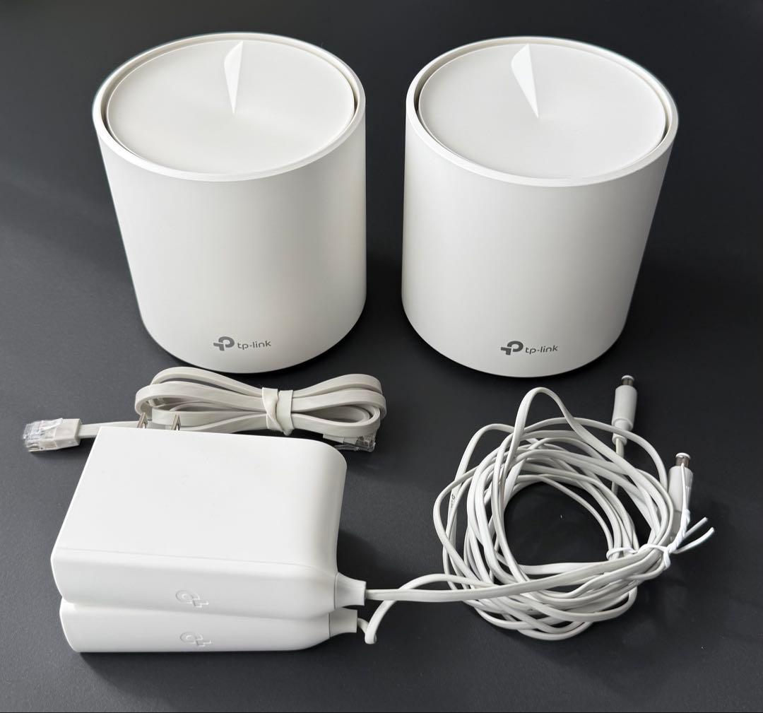 TP-Link Deco X60 無線LANルーター 2個セット