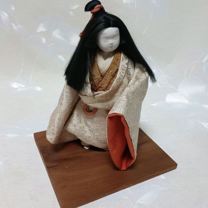 有職雛　京人形　無形文化財　四世　面竹作？　岡本正太郎？　カ10