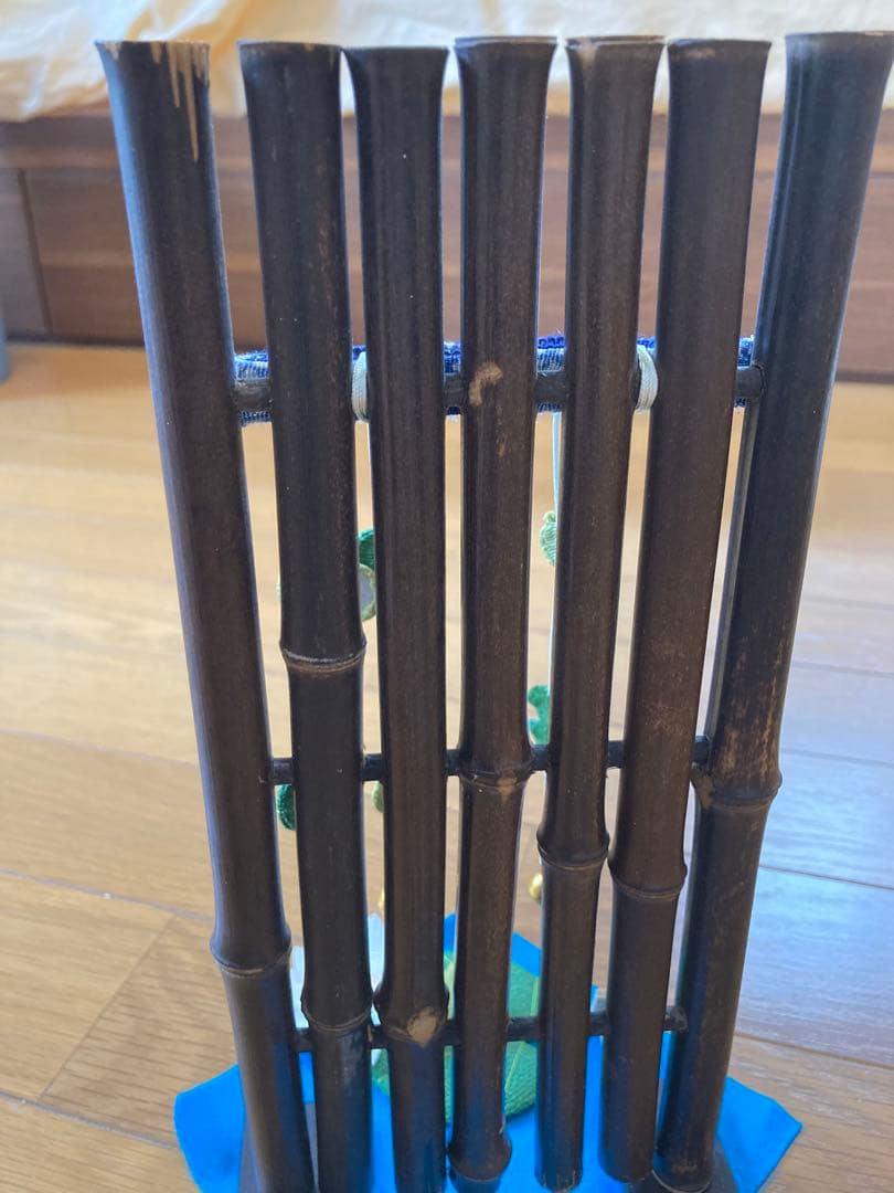 ちりめん細工　縁起　置物　4点セット
