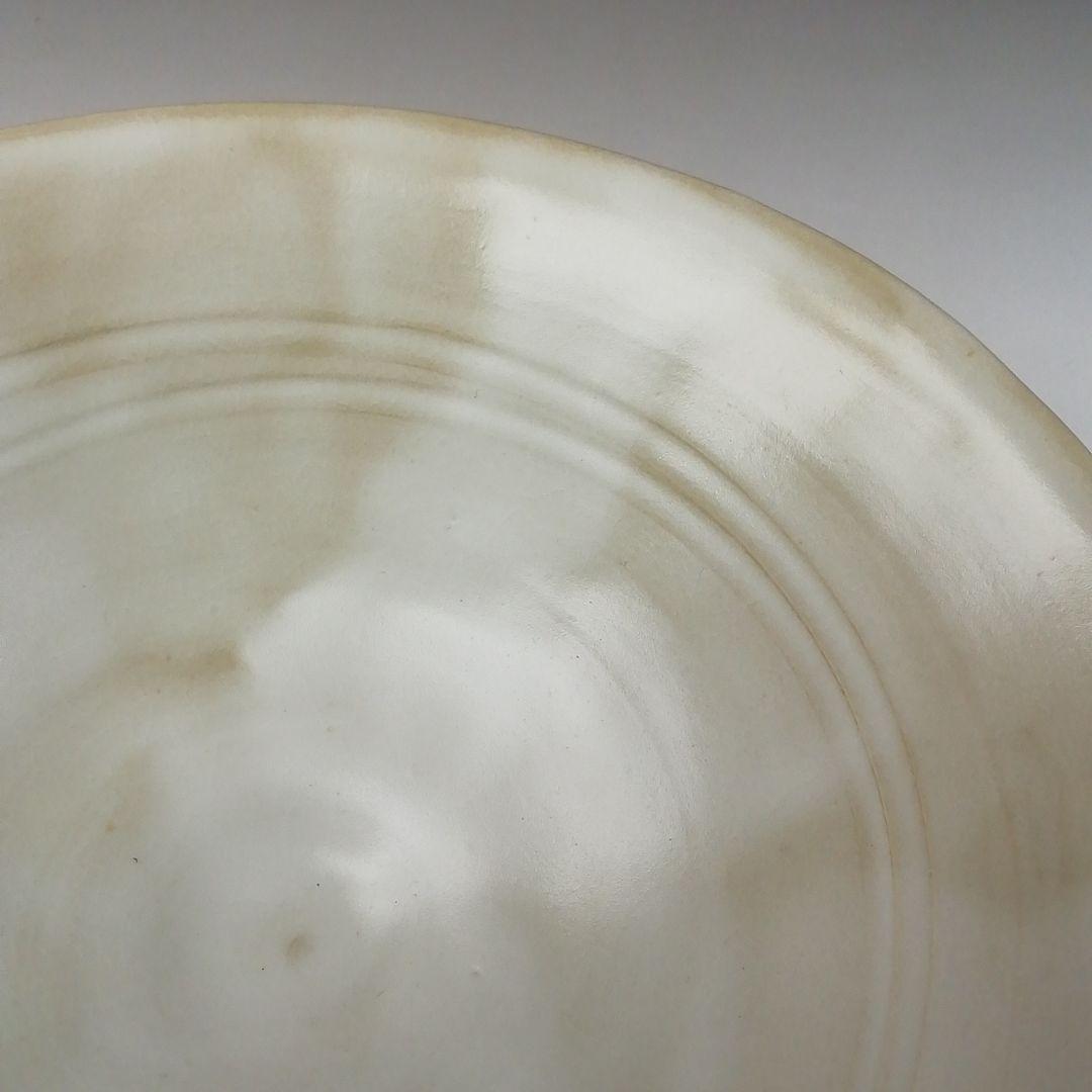 Ｔ１６１　茶碗　『淡釉　茶碗』『長谷元窯　六兵衛作』　共箱　抹茶碗　茶道具