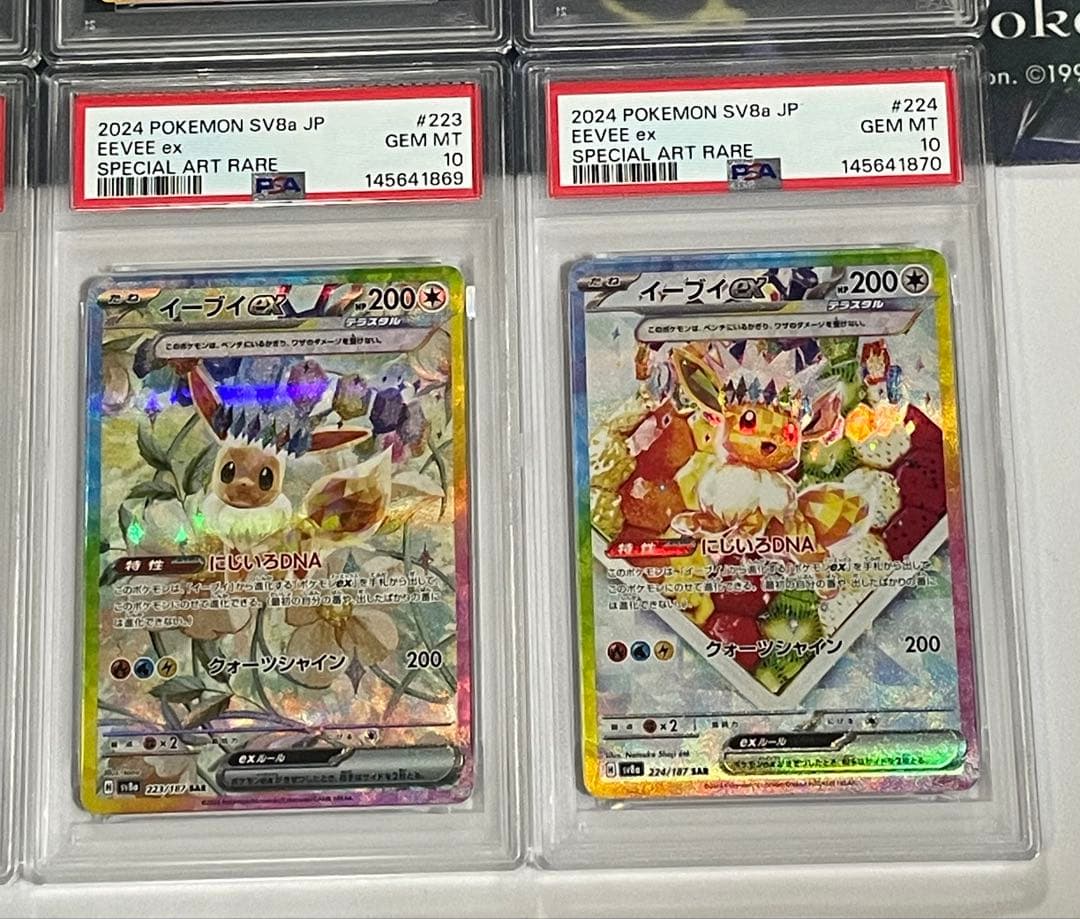 テラスタルフェス　ブイズ　【オールPSA10】 10連番 最新ケース