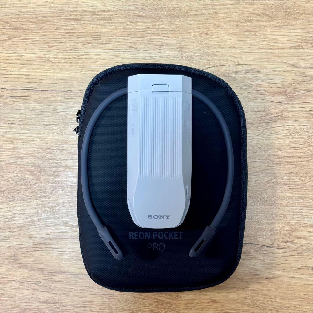 美品 SONY ソニー REON POCKET PRO 専用ケース付き