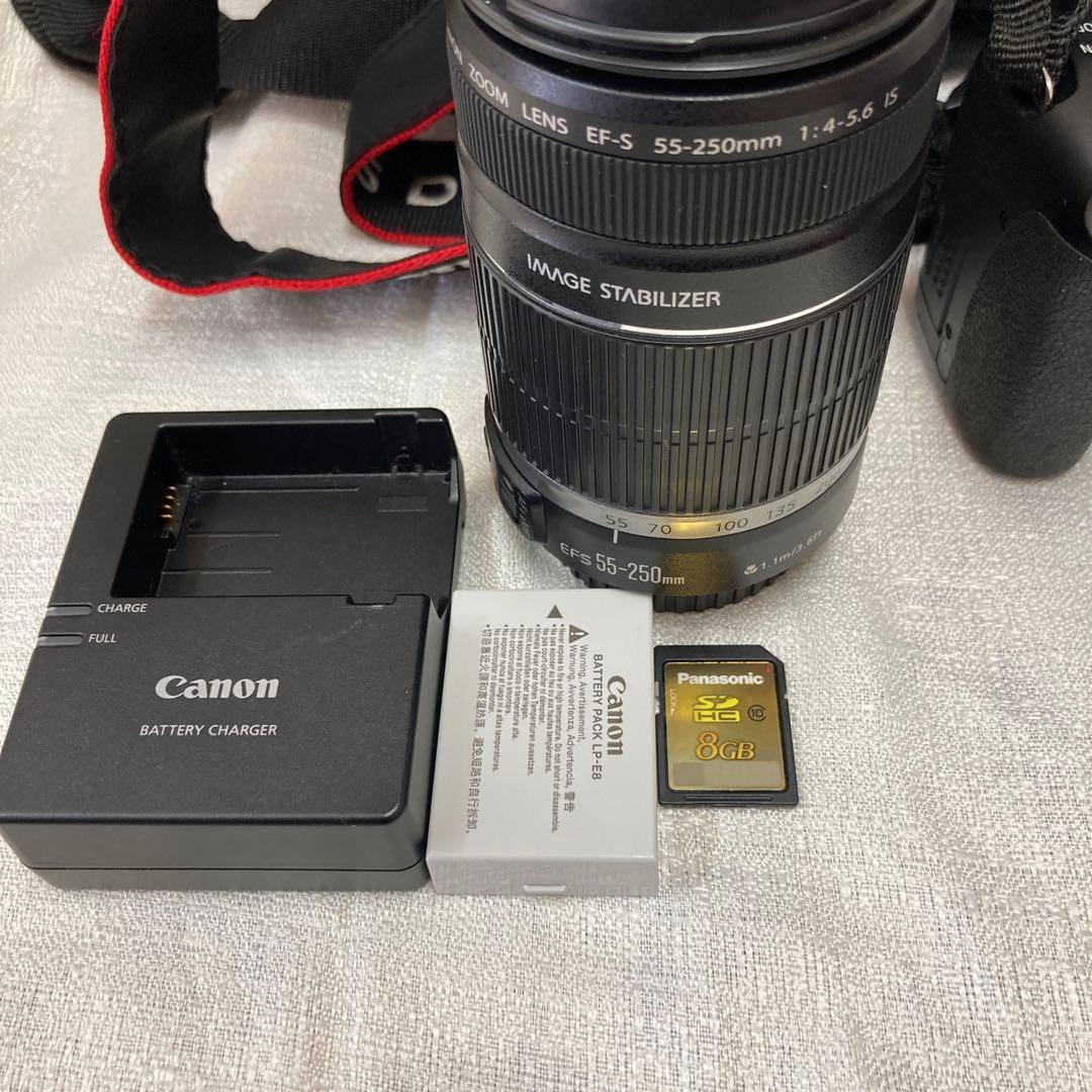 Canon EOS kiss X4 ダブルズームセット 届いてすぐ使えます