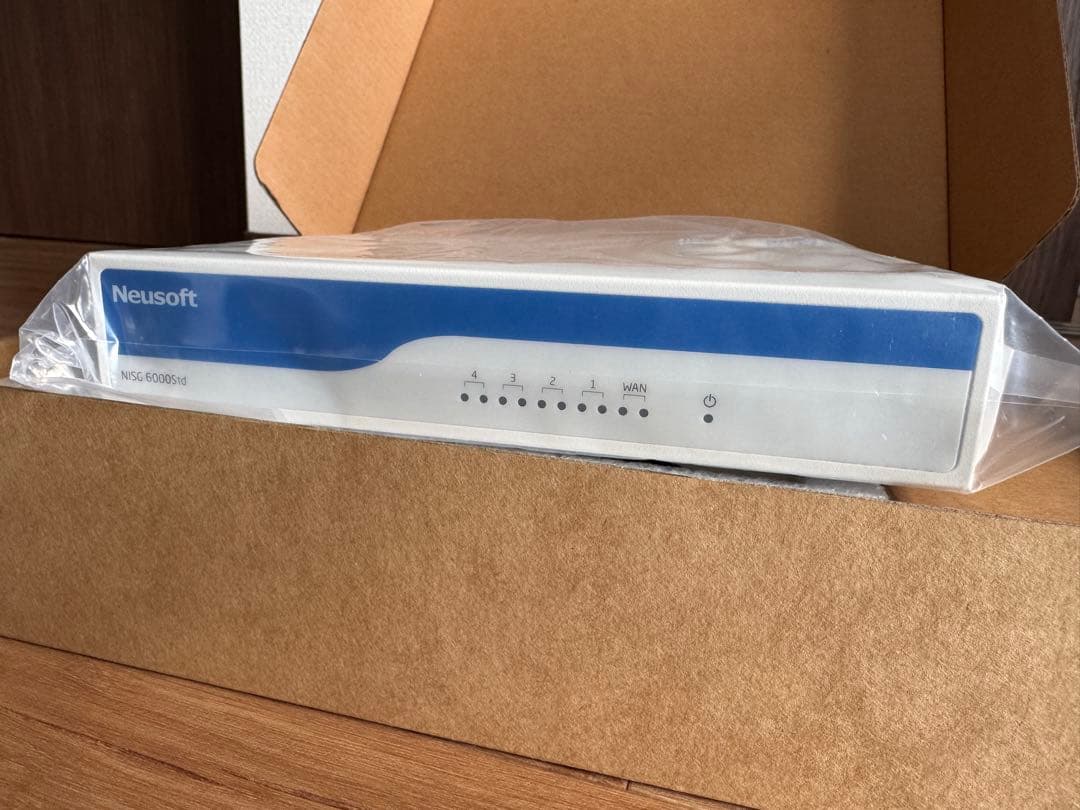 【新品】Neusoft UTM NISG 6000Std-W Wi-Fi対応