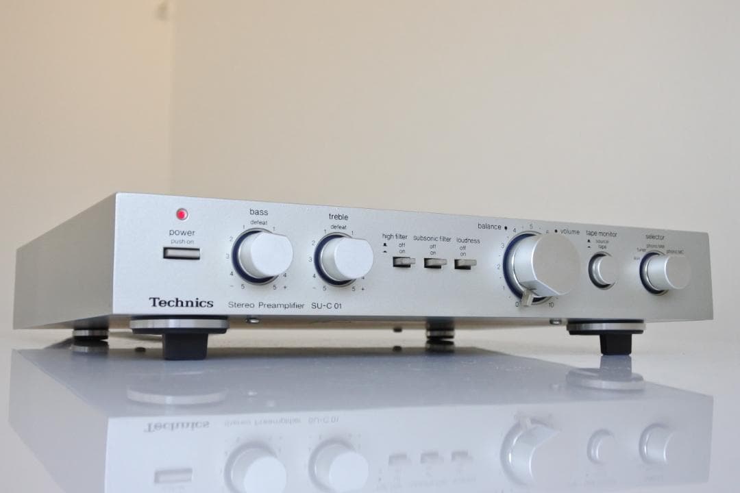 Technics SU-C01 プリアンプ オーバーホール済製品 正常動作品