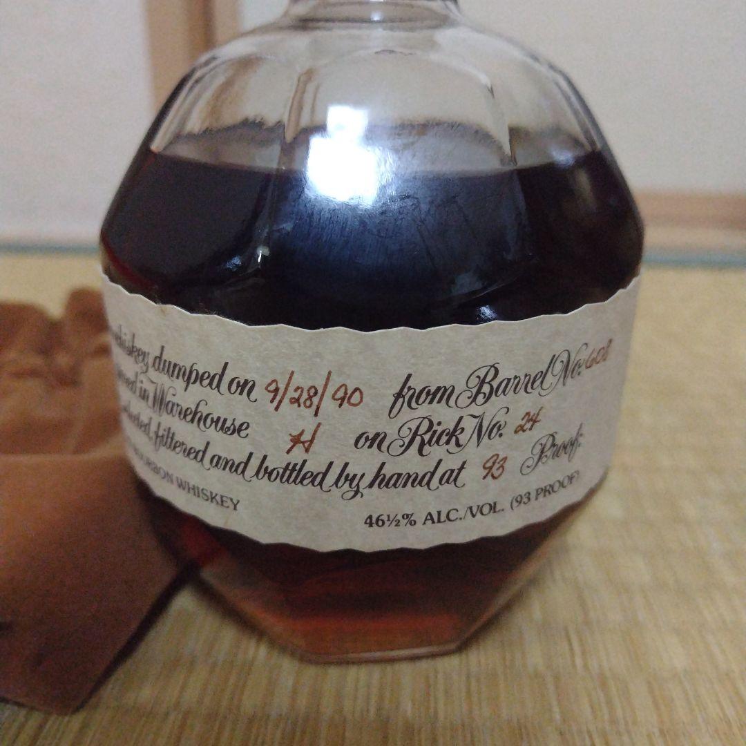 】 バーボン「ブラント（Blanton's）」750ml　1990年物