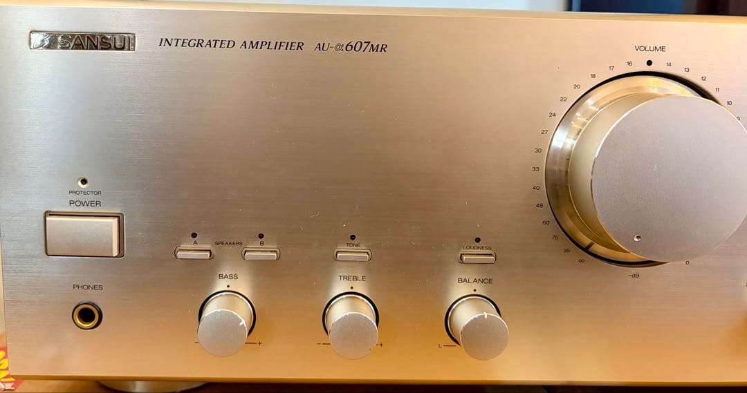 SANSUI AU-α607MR 山水 プリメインアンプ