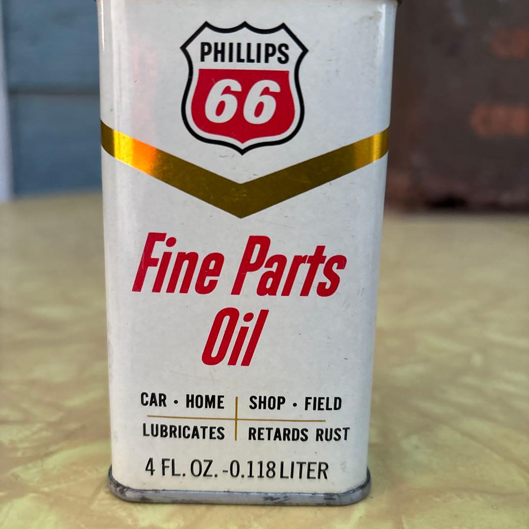 アメリカ ヴィンテージ ハンディオイラー オイル缶 Phillips66未開封