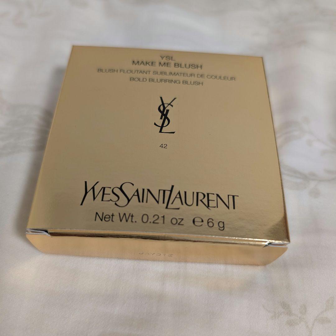 イヴサンローラン メイクミーブラッシュ 42 ベビードールピンク YSL チーク
