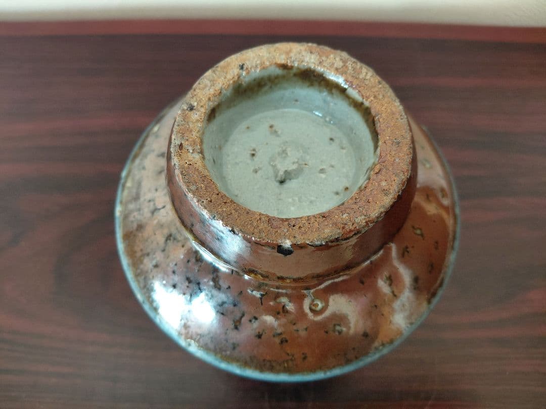 河井寛次郎？茶碗　詳細不明　茶道具