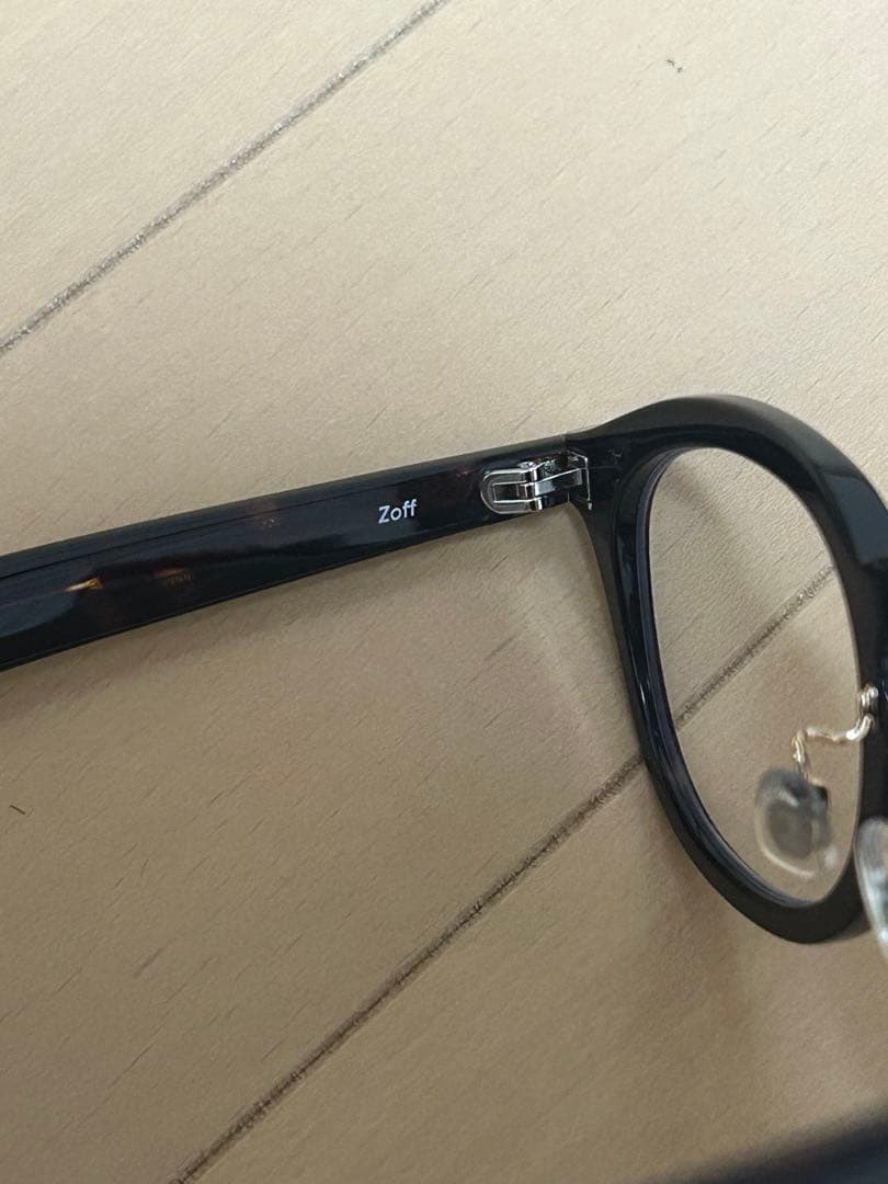 Zoff ウェリントン型　ベッコウメガネ