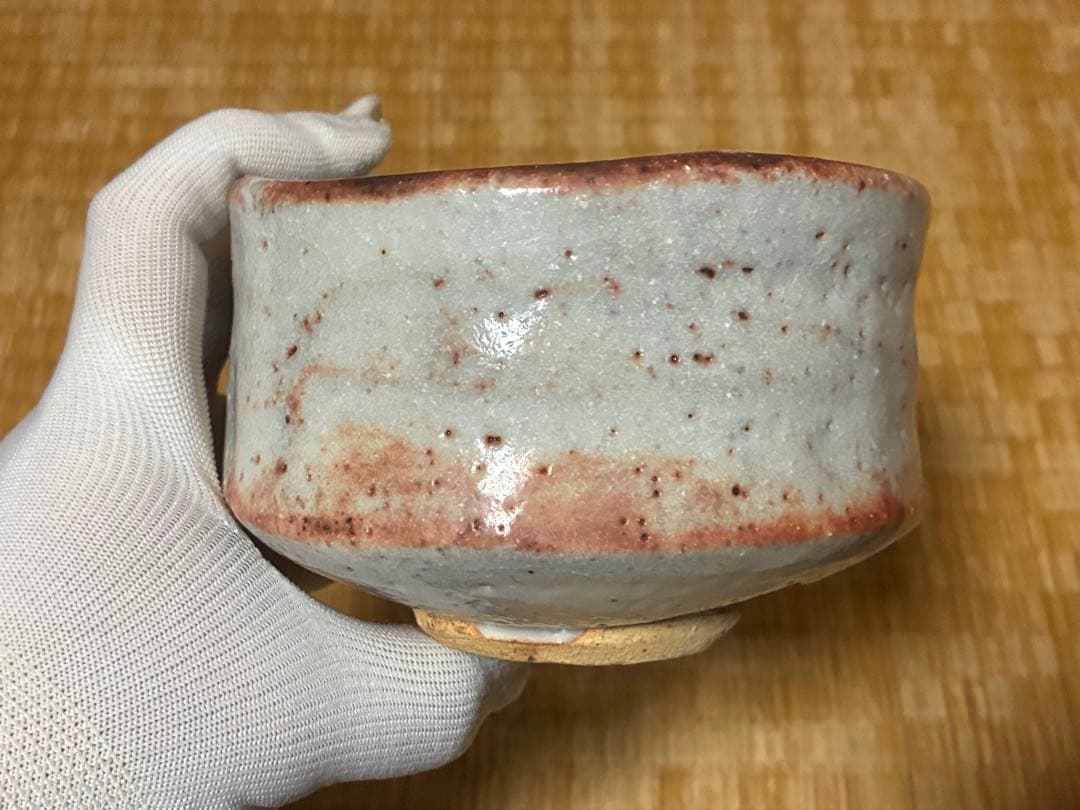 茶道具 志野茶碗 作家物 共箱