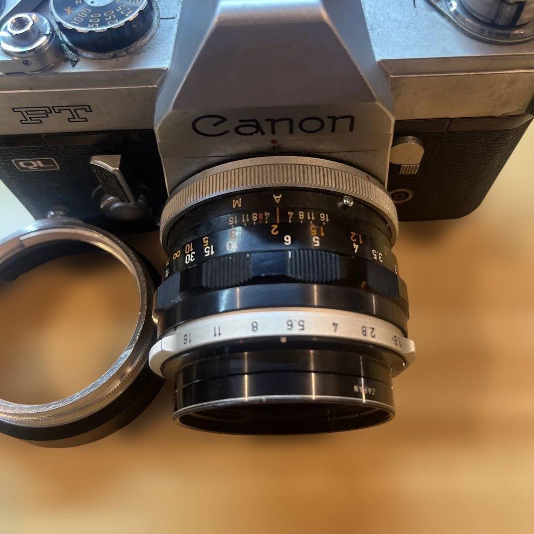 Canon FTB QL（初期モデル）＋ FD 50mm