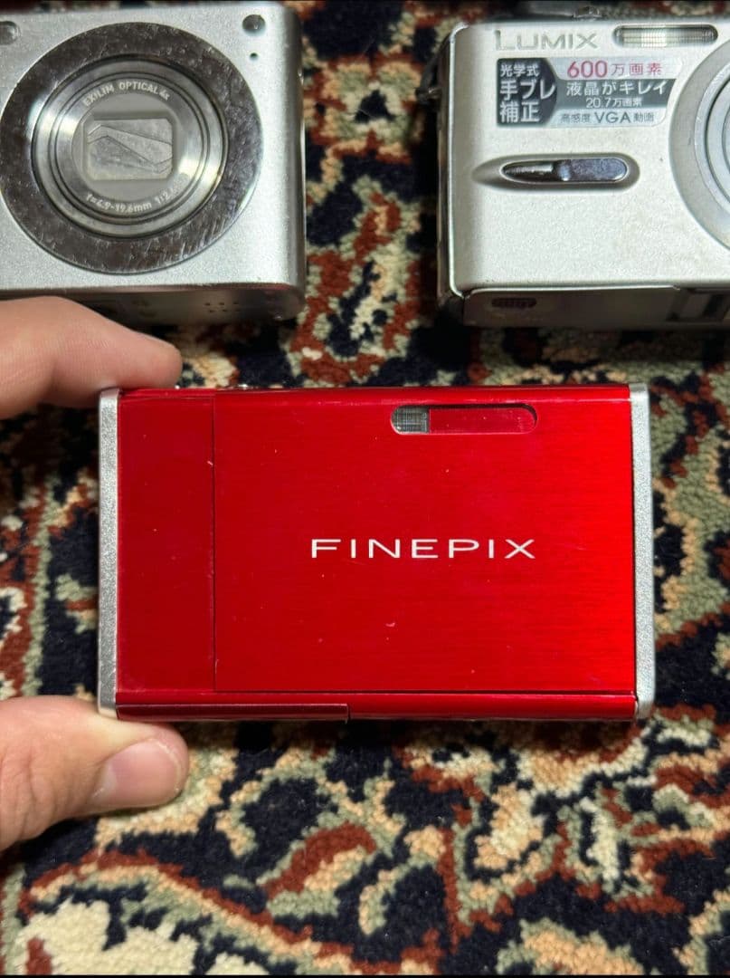Canon IXY & Panasonic LUMIX カメラセット5セイト