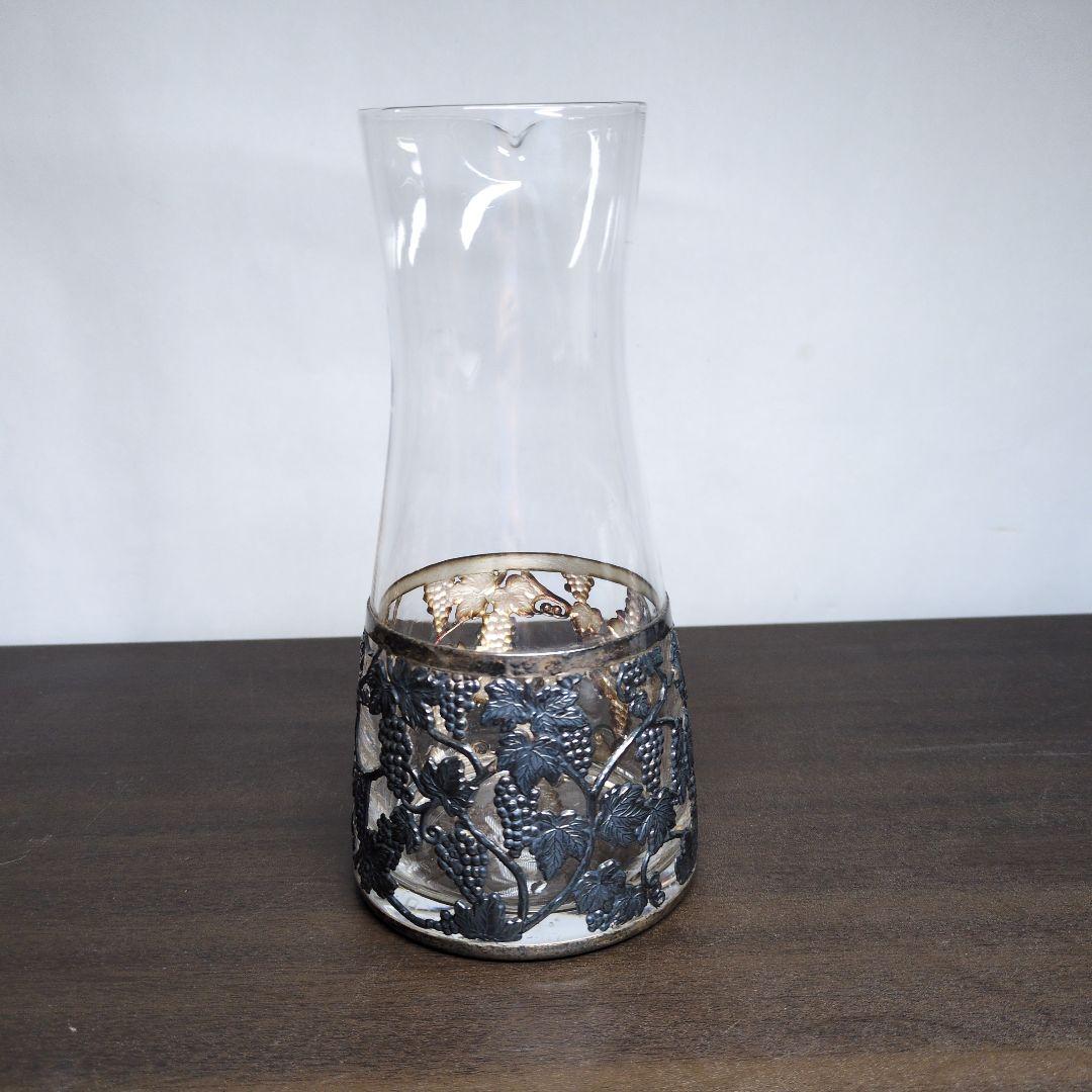 WAKO SILVER950 刻印有 葡萄文様 デキャンタ 酒器