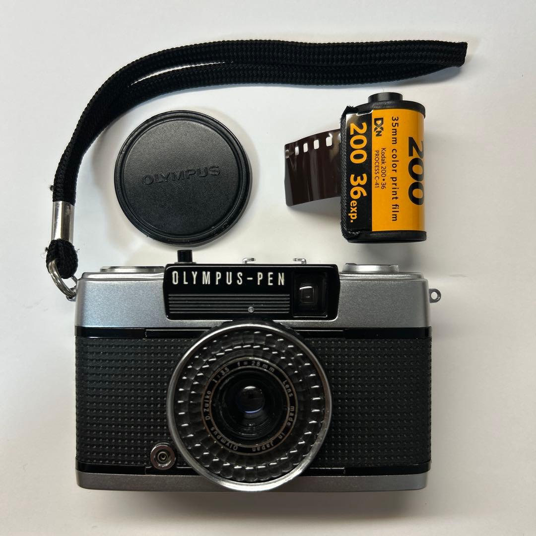 OLYMPUS-PEN EE-3 コンパクトフィルムカメラ 【フィルム付き】