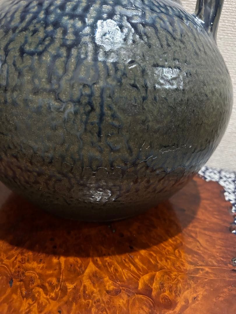 激レア　超大型　陶器　急須　 土瓶/按あん瓶/茶瓶/薬缶/茶道具/湯沸/水差し